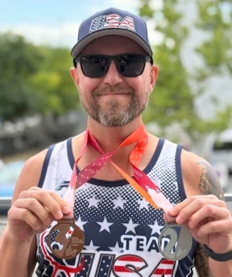 Virginia man comes back after heart transplant to compete in World Transplant Games
